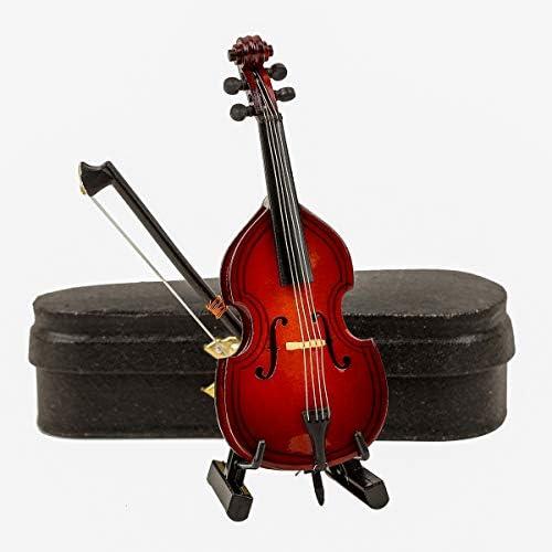 Creative Miniature Double Bass Collection: Music Decor and Drumming Guide